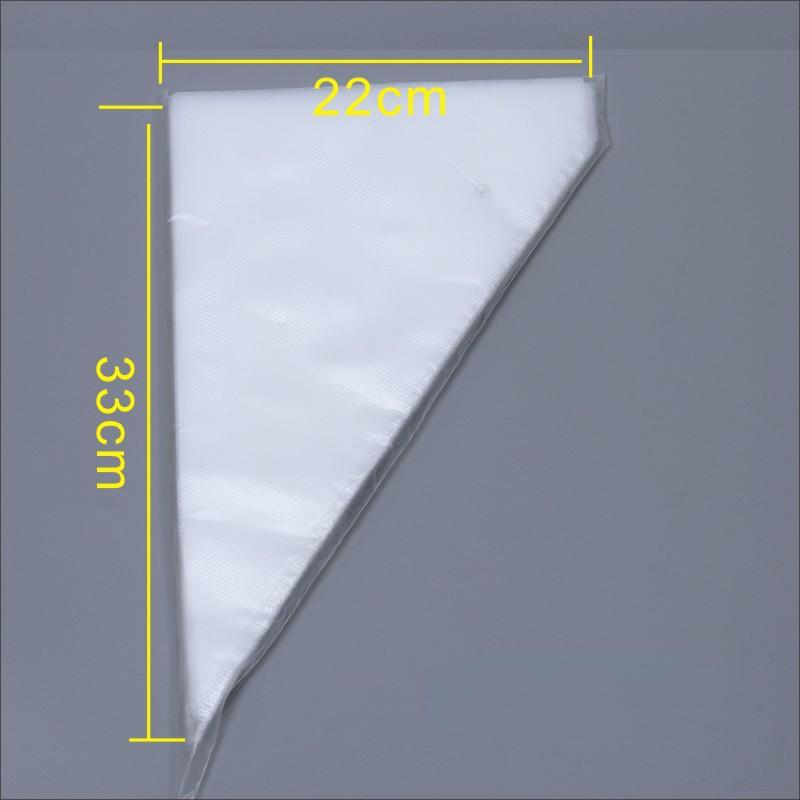 Набор из 100 шт. Одноразовый кондитерский мешок Упаковка для выпечки Кондитерское оборудование Аксессуары для выпечки Формы для выпечки Масляный торт Инструменты для шелковых цветов