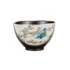 Kutani Ware Iwataya Tea Bowl with Kingfisher Design K8-448