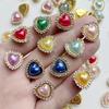 10 шт. случайные смешанные цвета, любовь, шитье, стразы, платья, украшенные скрапбукингом, украшения «сделай сам», декоративные аксессуары