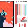 Хорошее качество Мультяшный силиконовый чехол для ручки для ApplePencil 2-го поколения Противоскользящий и противоударный чехол для стилуса для планшета Однотонная накладка