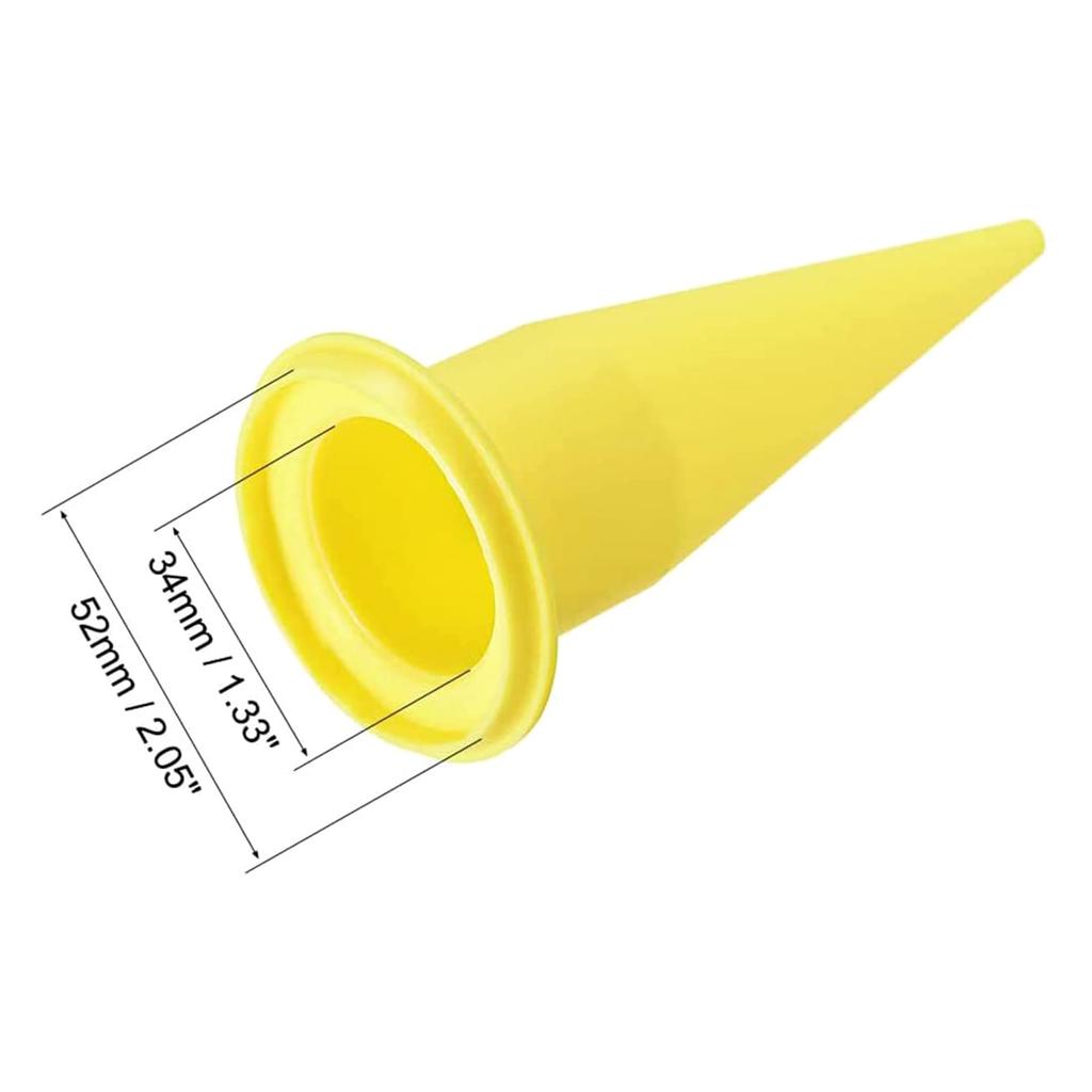 24 шт. Конусная насадка для герметика Пистолеты для герметика Насадки для герметика Аппликатор Пистолеты для герметика Конусные насадки Многоразовые