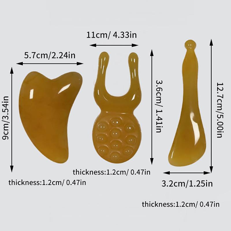 Смоляная доска Гуаша для лица, специальная косметическая палочка для подтяжки глаз, скребок для акупунктурного массажа носа, оздоровительный массаж, инструменты для скребков