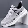 Lan Fengu Spring New Sports Shoes Breathable Men's Shoes Korean Edition Trendy British Thick soled Men's Shoes Mesh Breathable Men's Shoes