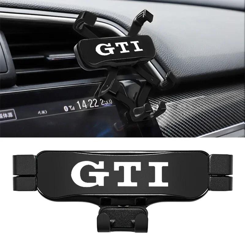 lmn1 ·Car Phone Holder Auto Air Outlet Clip GPS Stand Accessories For VW GTI Rline Golf 6 7 Passat CC Polo Tiguan Arteon Touareg Cadd