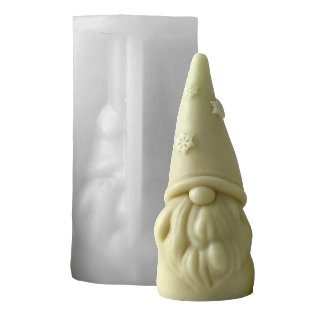 Dwarfs Candle Molds Handmade Castings Molds Christmas Silicone Moulds Epoxy Resin Molds Plasters Molds
