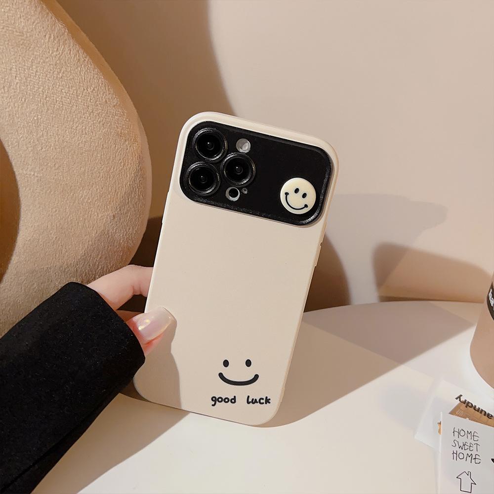 Трехмерный Смайлик Подходит для чехла для мобильного телефона Apple IPhone 14 13promax Защита от падения 11 Корейский 15 Мультяшный 12 Всесторонний 16