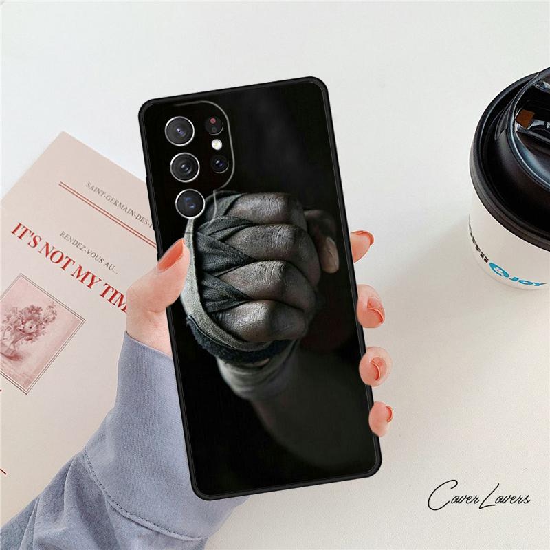 Чехол для телефона Муай Тай Кикбоксинг Бой Для Samsung Galaxy S24 S25 S23 S22 Ultra Note 10 20 Plus S20 S21 FE