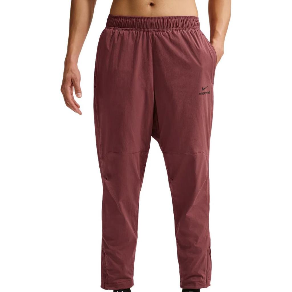 Nike Мужские спортивные штаны Pro Sports Темно-красный/Черный HV3804-619