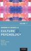 The Handbook of Advances In Culture and Psychology, Volume 7 Book