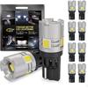 Cougar Motor 921 Led Bulb Reverse Lights, 912 Backup Light 6000K White Ultra Bright CANBUS Ready Car Exterior 906 904 W16W T15 Bulb, Non-Polarity,