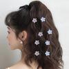 10pcs/Lot Small Flower Hair Claw Hair Accessories for Girls Sweet Hairpin Hair Braided Buckle Clips Hair Styling Accessories