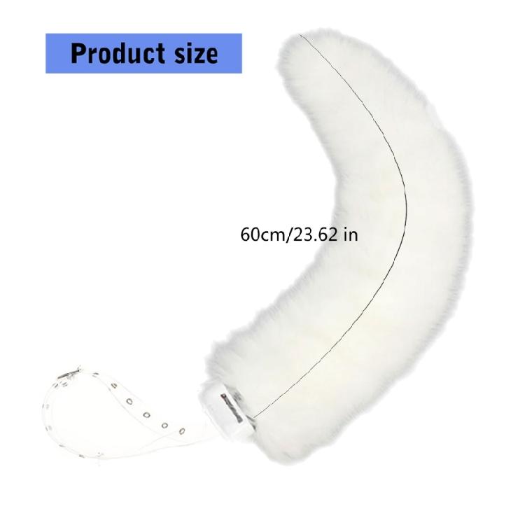 Искусственный мех Лисы Терианы Хвост Электрический Волк Кошки Лисы Хвост Подвижный Хвост Животного для Рождества Хэллоуина Косплей Вечеринки