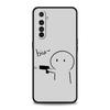 Милый Чехол для Телефона Средний Палец Для Realme 16 15T 14 13 12 11 10 4G 9 8 5G Pro Plus C21 C25 C35 GT5 GT3 GT2 Neo 2 3 3T 5 Чехол