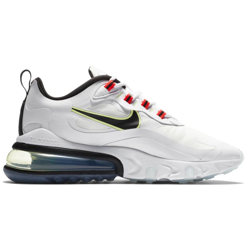 Nike Женские кроссовки Air Max 270 React Бело-малиновые Повседневная обувь CZ6685-100