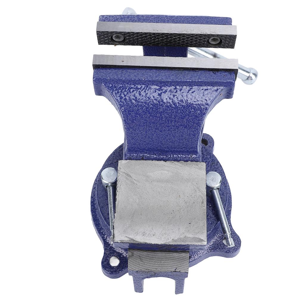 Верстачные тиски 4 дюйма, прочная легированная сталь, большой размер, наковальня, поворот на 360 градусов, настольное запирающее основание