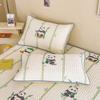 Nordic Ice Cooling Pillowcase Summer Bed Decorative Latex Pillow Covers Luxury Comfortable Home Bedding Adorable Cartoon Pattern