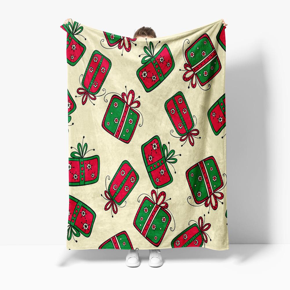 Cozy Throw Blanket Soft Warm Fuzzy Sherpa Fleece Blanket Decorative Bedspread Living Room Dorm Decor Gift