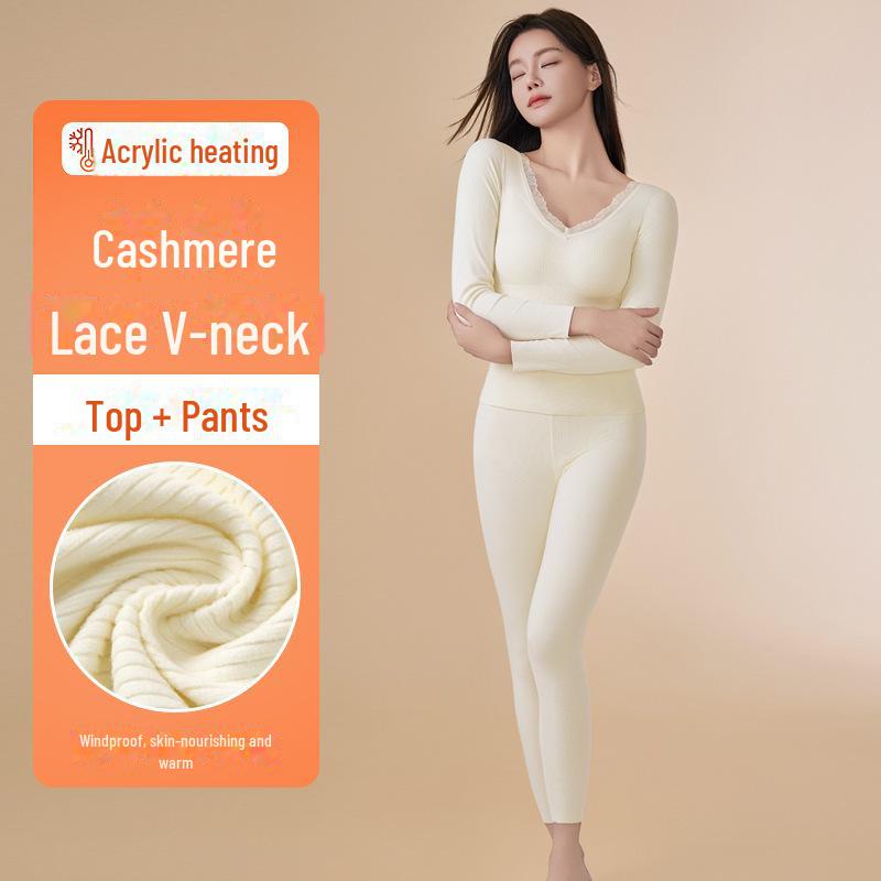 Женские бесшовные теплые бархатные осенние брюки с нагрудной подкладкой - кашемировый шелк, утолщенный для дополнительного тепла