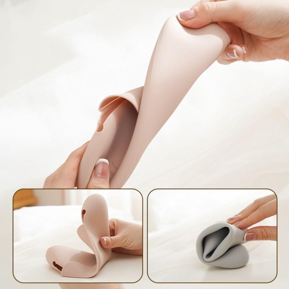 Waterproof Cosmetic Brush Protective Case Soft Silicone Makeup Brush Bag Travel
