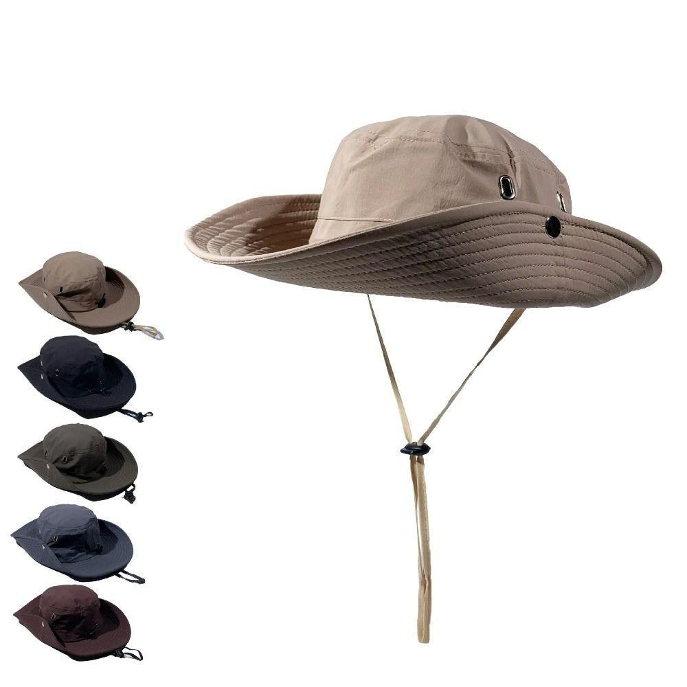 Waterproof Bucket Hat Anti-UV Mountaineering Caps Fashion Fisherman Hat Outdoor