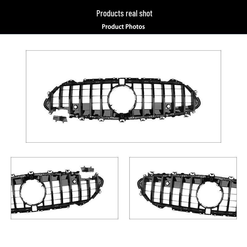 Black Grille Replacement for 2019-2025 Mercedes-Benz CLS-Class W257 GT.