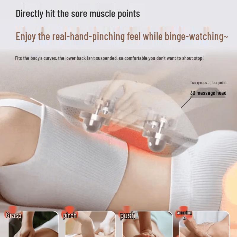 Breo Back2 Multi-Site Kneading & Heat Massage Cushion CN plug (adapter included)