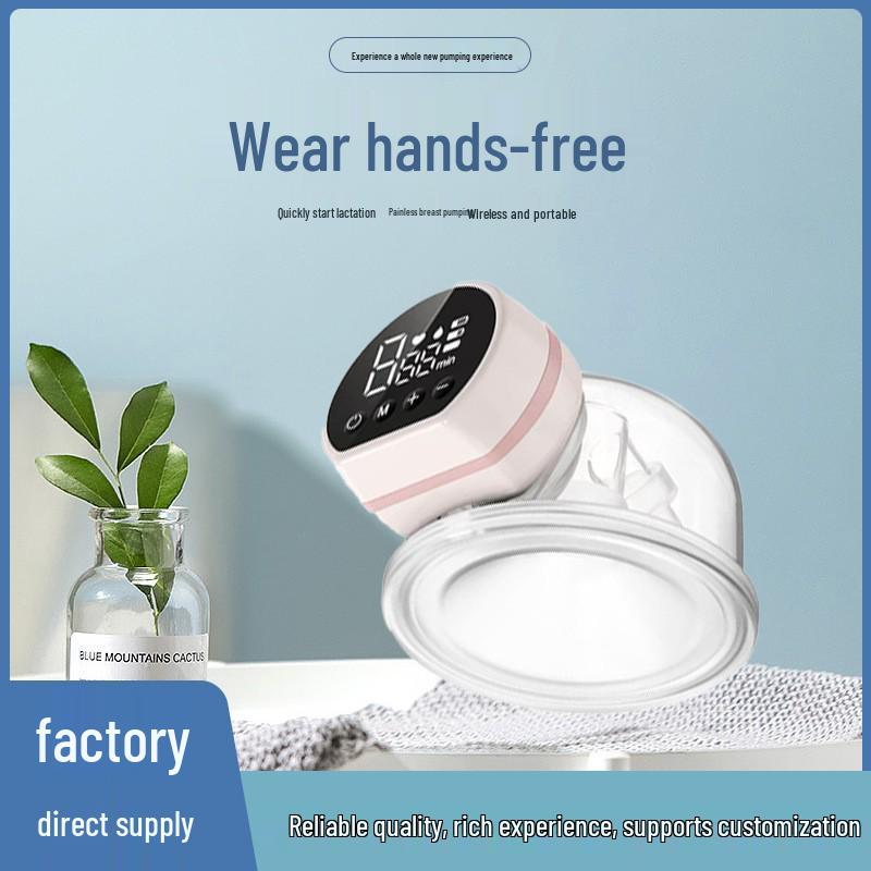 Hands-Free Electric Breast Pump with Strong Suction - Wearable & Automatic Milk Extractor