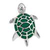 Зеленая черепаха булавки черепаха булавка на лацкан pin042