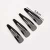Good Black Rhodium Barrette 10PCS/Pack Gifts Women Kids Silver Hair Clips Girl Adult Hair Accessories DIY