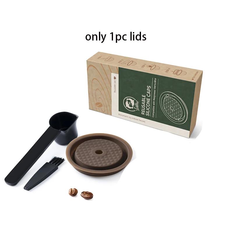 Многоразовая капсула Nespresso Vertuo Многоразовая крышка для капсулы Силиконовая крышка Многоразовые капсулы Nespresso для Nespresso Vertuoline & Vertuo