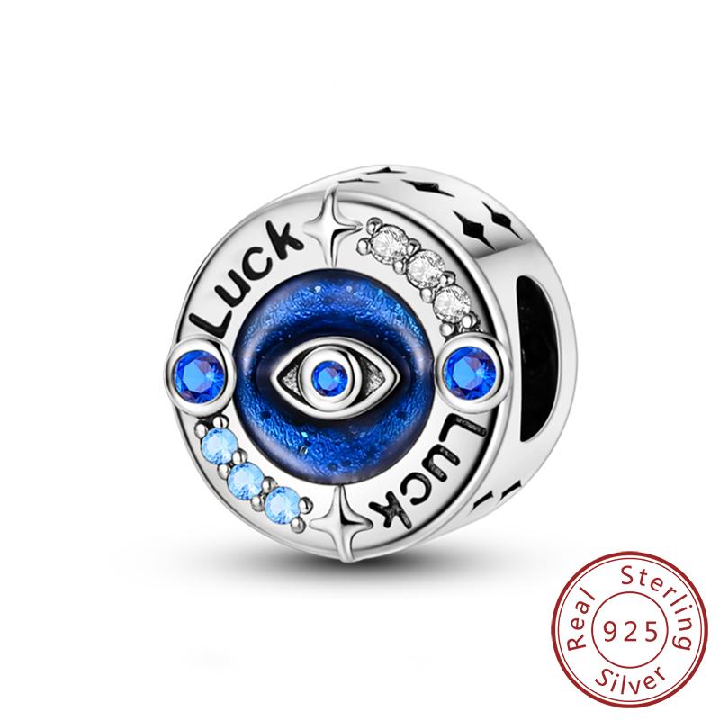 Медные Шармы Бусины Глаз Дьявола Крест Ангел Шармы Подходят для Оригинальных Браслетов-Шармов Подвески Изысканное Изготовление Ювелирных Изделий Своими Руками Для Женщин