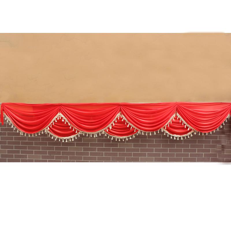 3/6M Шарф-драпировка из искусственного шелка для свадебного фона, занавеска, сценический фон, украшение на день рождения, рождественское мероприятие, товары для вечеринки, оптом