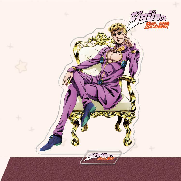 JoJo's Bizarre Adventure Анимационные Комиксы Периферийные Игрушки JOJO Дио Акриловый Настольный Стенд Аниме Фигурка Действия Модель Коллекция