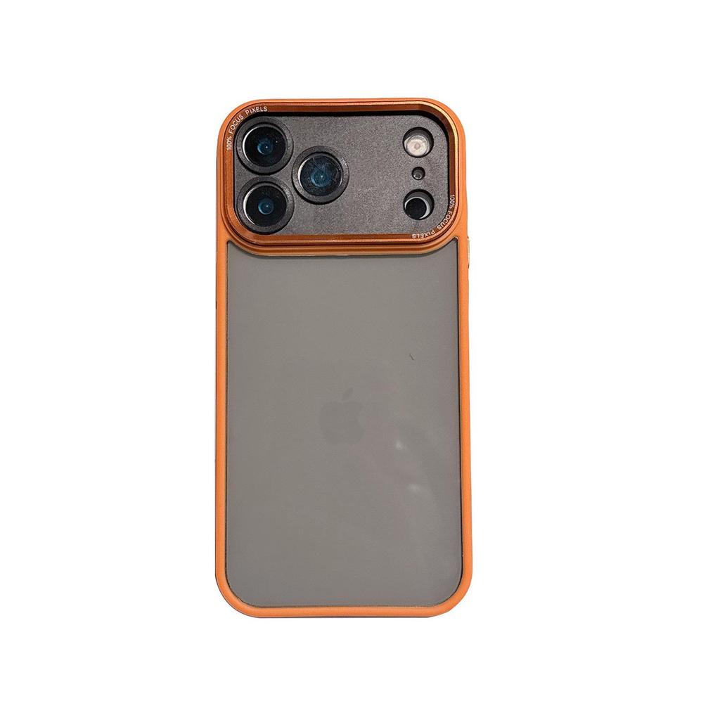 Высокопрозрачный металлический чехол для объектива для iPhone 14/15/16 Pro/Promax - Ударопрочная жесткая крышка