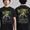 In Flames Латинская Америка 2026 Расписание Двусторонняя Футболка Повседневная Удобный Топ Подходит для Спорта - Мужская Рубашка - Идеальный Г...