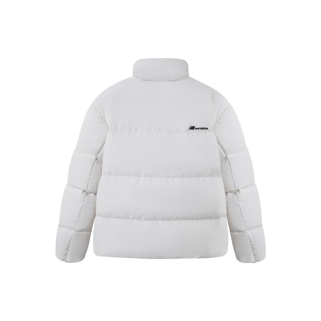 New Balance Мужская пуховая куртка Кремово-белая NBNPC41013-64