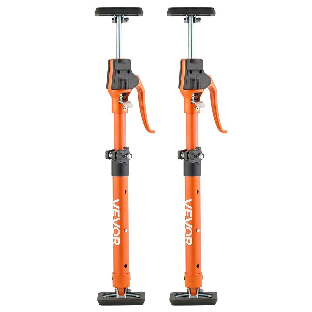 Cabinet Jack Support Pole, 2-Pack, 48-75 cm Steel Telescopic Quick Support Rod, Adjustable 3rd Hand System up to 100 kg Capacity for Installing