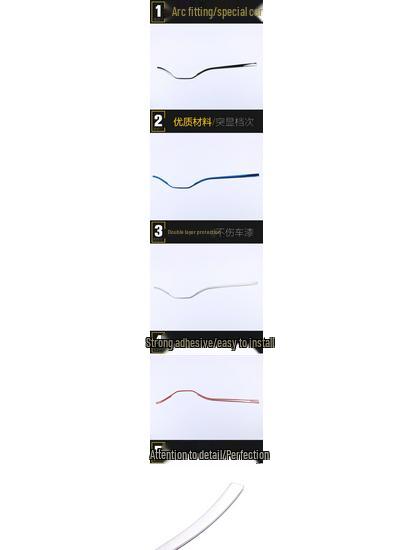 Совместимо с 2020 Baojun 530 Накладка на центральную консоль из нержавеющей стали Яркая полоса Аксессуар.