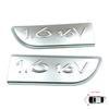 BSP563 2 Pieces Chrome 1.6 16V Badge Emblem 8200209130 Left and Right For Megane MK2 2002-2008, Scenic MK2 2003-2009