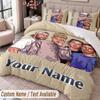 Custom Name Text 3Pcs Bedding Set Deftones Duvet Cover And Two Pillowcases