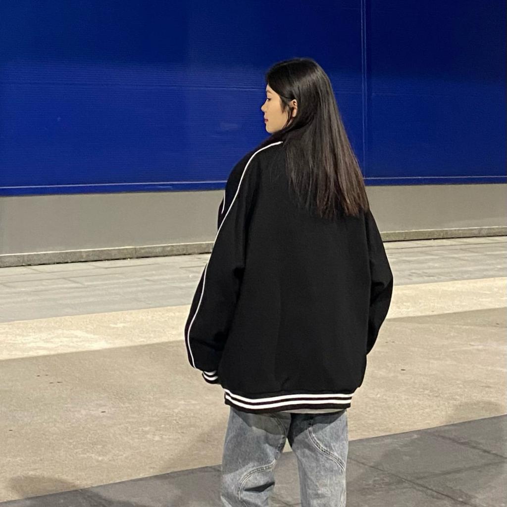 Korean Vintage Star Graphic Print Sweatshirts Women Harajuku Streetwear Zip Up Hoodies Y2k Grunge Casual Tops Female