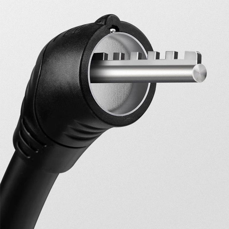 Аксессуары для велосипеда Велосипедный замок Противоугонный пароль для горного велосипеда, защитный тросовый замок, портативный кодовый навесной замок