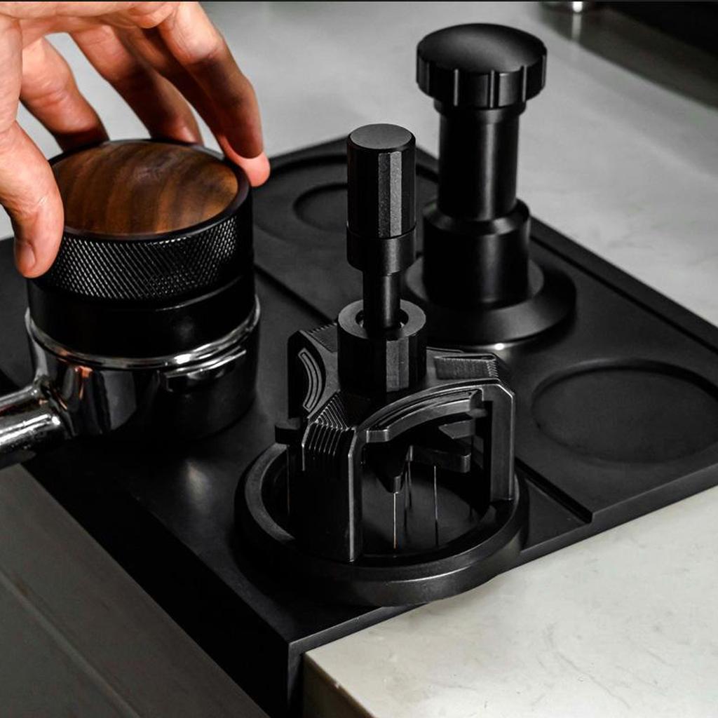 Игла-темпер для кофе с магнитной основой, вращающаяся игла для распределителя порошка, профессиональный перемешиватель порошка для эспрессо