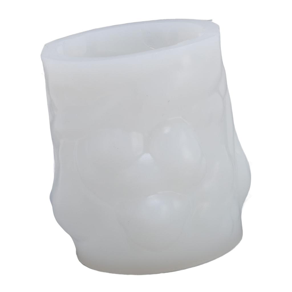 Ароматизированная свеча, гипсовый узор, силиконовый 3D-украшение в виде белки, создание инновационного украшения