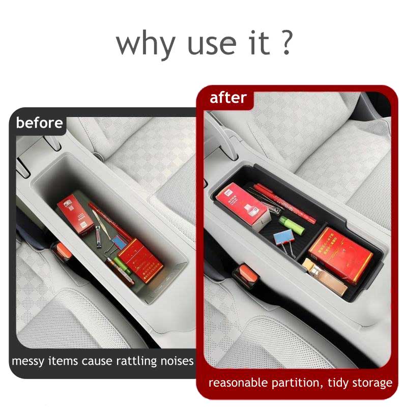 Armrest Storage Box Organizer For LEAPMOTOR B03X 2026 Car Interior Accessories