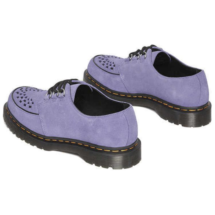 Доктор. Dr. Martens Originals Ramsey Удобные Универсальные Низкие Повседневные Ботинки Унисекс Повседневная Обувь Фиолетовый 40572500