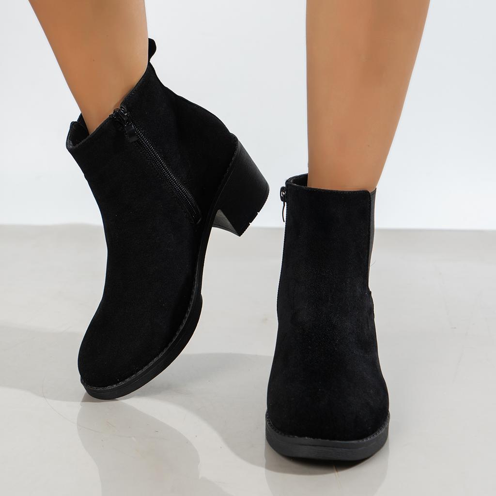 Женские ботильоны на платформе, женские ботильоны, осенняя мода, элегантные, искусственные, элегантные, лаконичные, однотонные, ботильоны на высоком каблуке