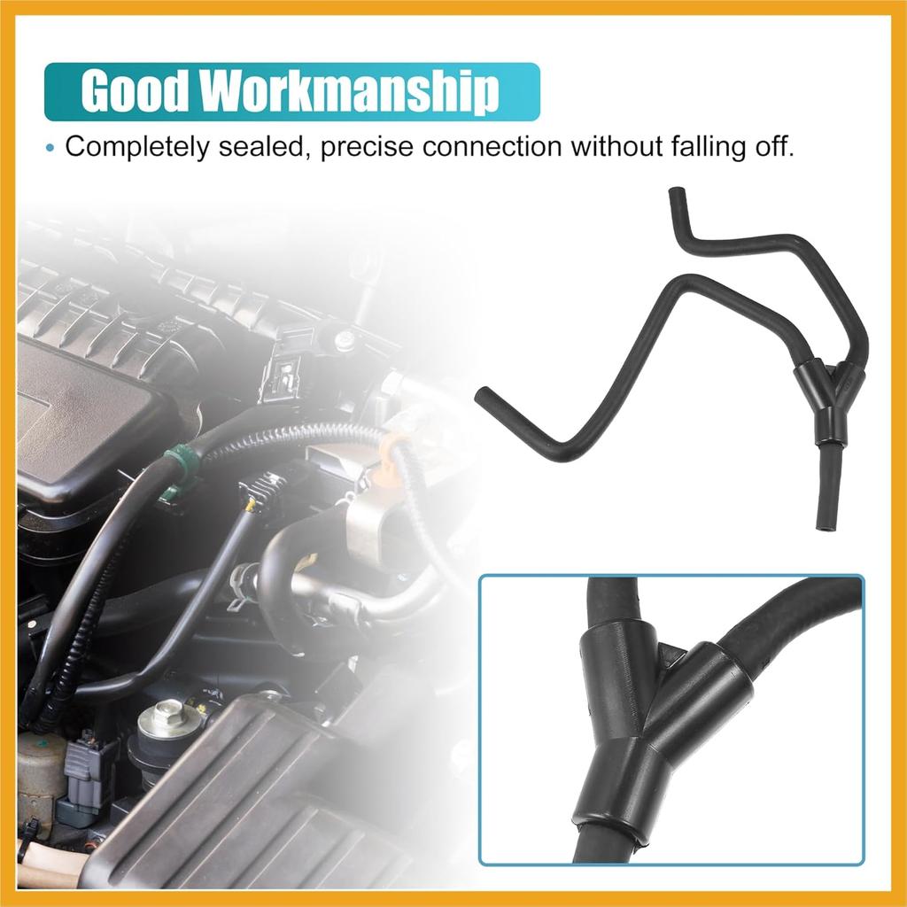 Upper Radiator Surge Tank Inlet Hose Reservoir Hose 22908202 for Cadillac ATS CTS for Chevrolet Camaro 4 Cyl 2013-2018 Engine Coolant Overflow Hose