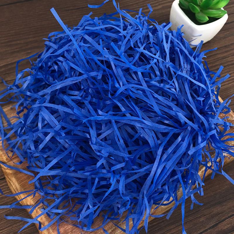 100G-1800G Colorful Crinkle Paper Raffia Shredded Confetti Gift Box Filler Decoration Wedding Party Gift & Basket Packaging