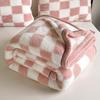 Luxurious Thick Half-Sided Plush Blanket for Autumn & Winter - Perfect for Sofa or Office Naps